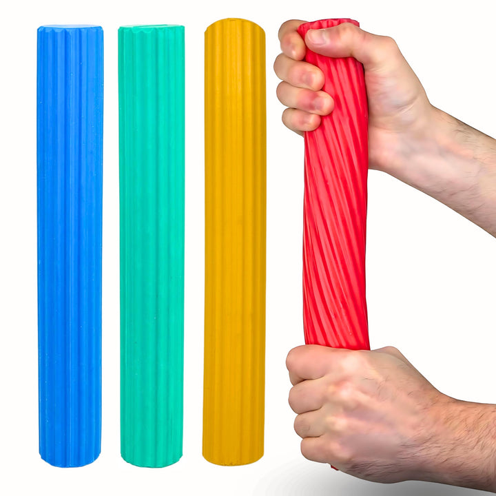 FAIR MOVE Flexstab - Flexibler Übungsstab Biegestab - Hand- und Fingertrainer - Trainingsstab für Ph