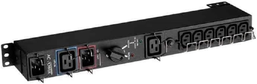 EATON HotSwap MBP 6 IEC up to 3kVA, Eingang C19/C20, Ausgang 6X IEC (C14)