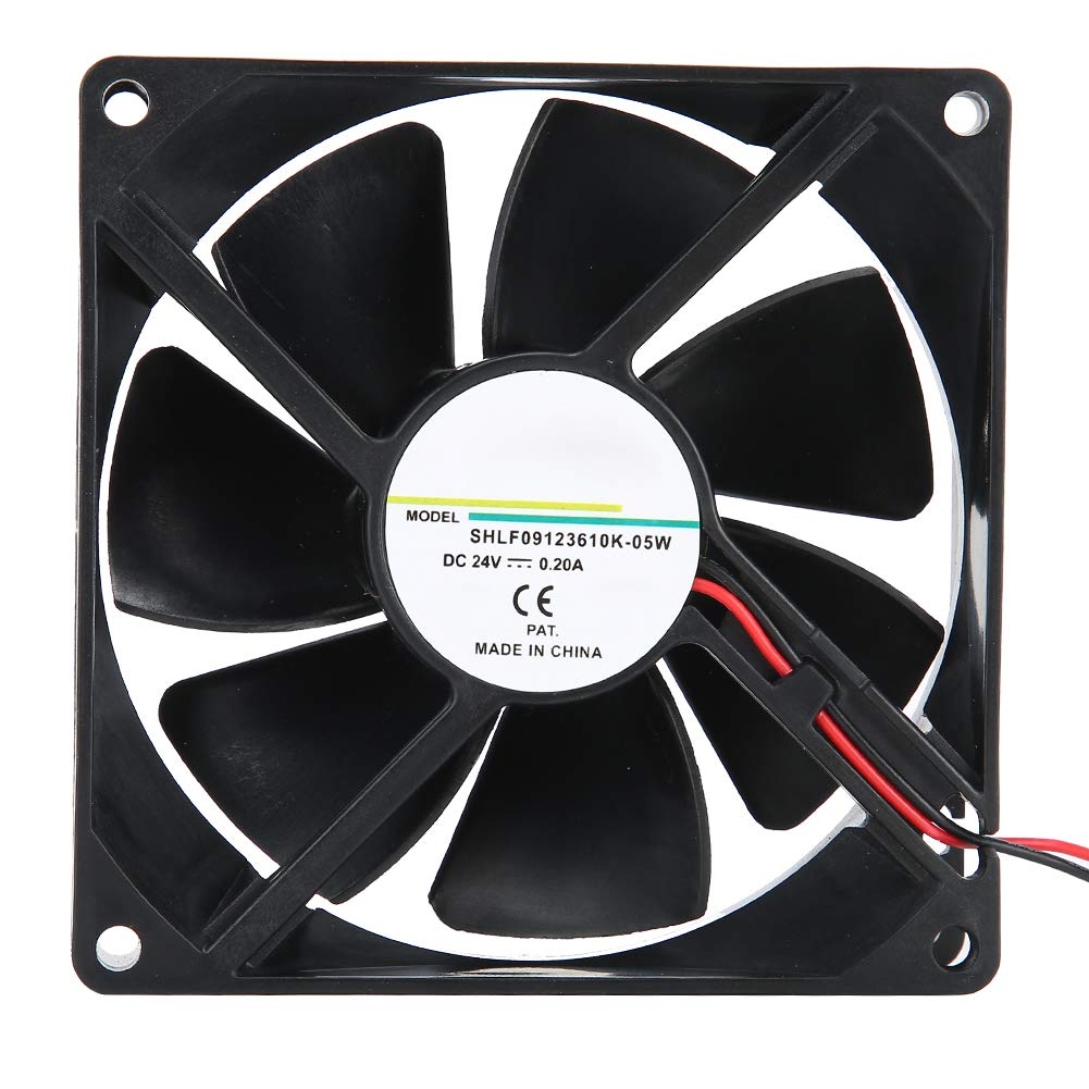 Annadue Lüfter für Frequenzumrichter/Elektrische Schweissmaschine, 24 V 0,20 A 9cm Doppelkugellüfter