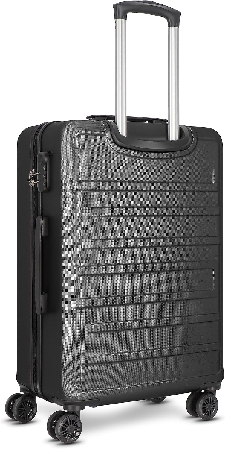 Worldpack New York 2.0 Koffer Gross | Hartschalenkoffer mittelgross - Trolley mit 4 Rollen, leichtes