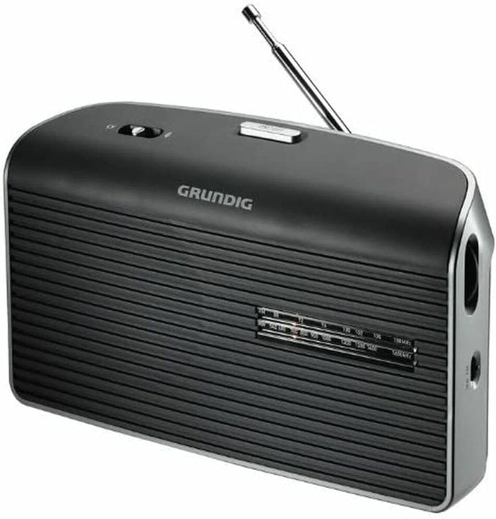 Grundig Music 60 Empfangsstarkes Radio im modernen Design grau grau empfangsstarkes Radio, grau empf