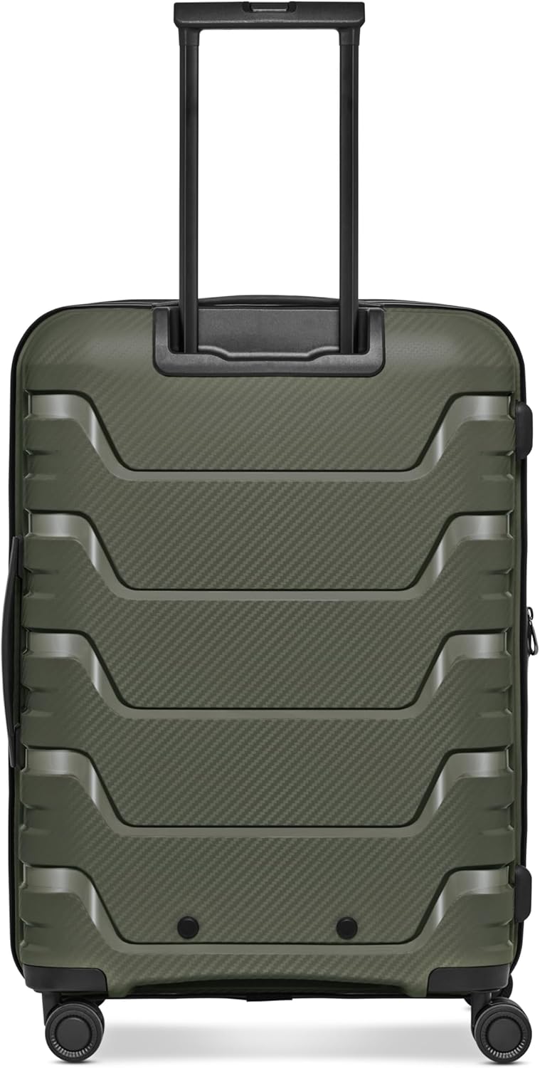 SMARTBOX Hartschalen Koffer-Set 3-teilig | mit Dehnfalte erweiterbar um 3 cm | aus hochwertigem, lei