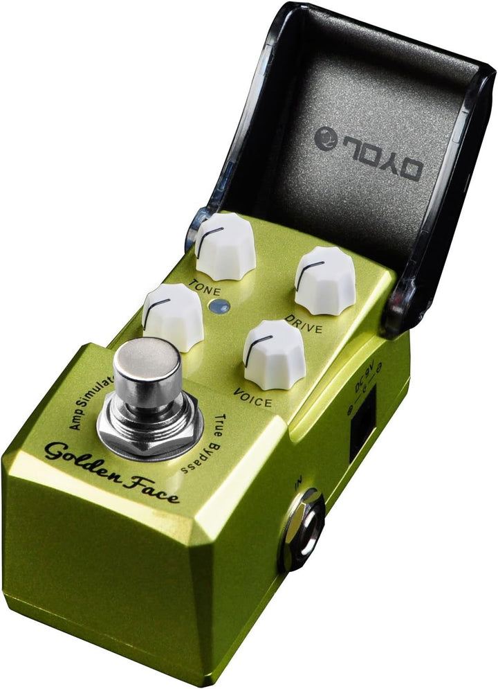 Joyo JF-308 IronMan Guitar Effect Golden Face Distortion Pedal