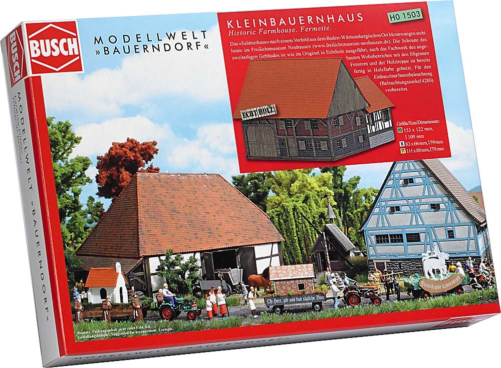 BUSCH 1503 - Kleinbauernhaus aus Mennwangen