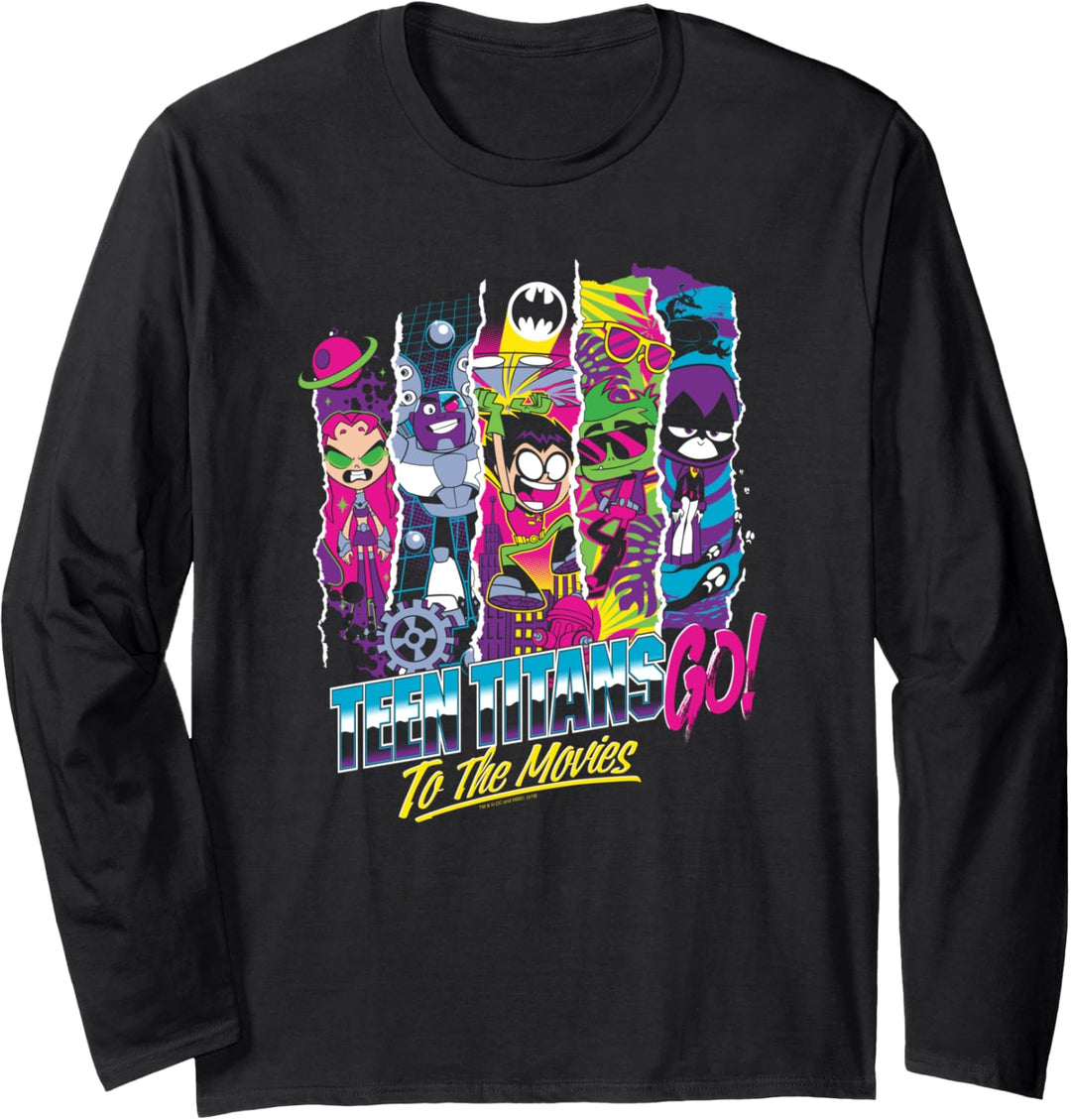 Teen Titans Go! Group Panels Langarmshirt