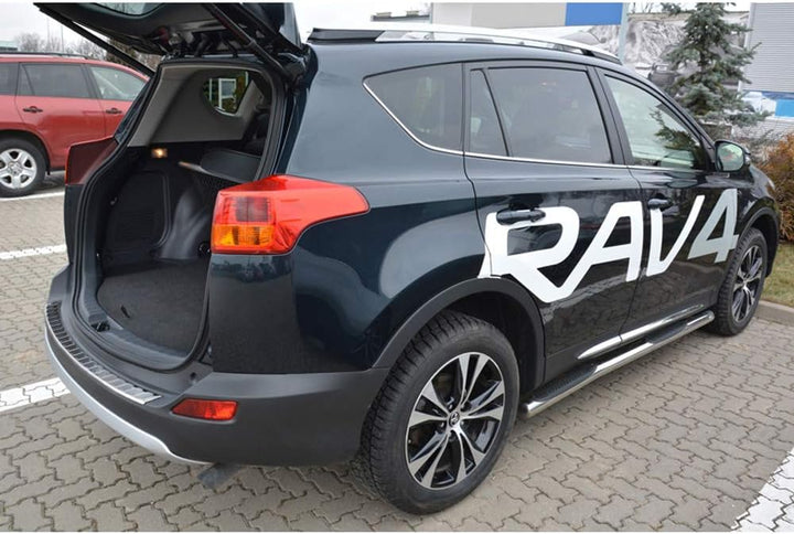 Avisa Schwarz Edelstahl Heckstossstangenschutz kompatibel mit Peugeot Traveller/Citroën Spacetourer/