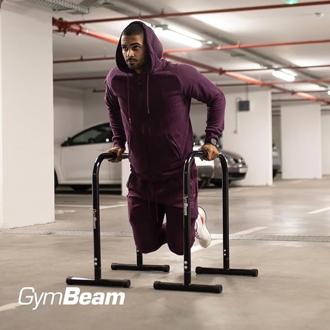 GymBeam DIP II Parallelbarren - vielseitige Dip Stange für effektives Heimtraining, geeignet für Obe