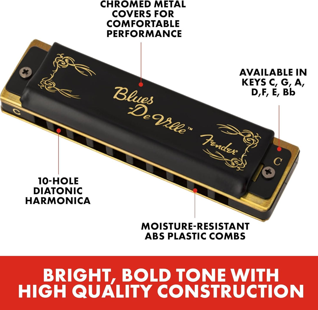 Blues Harmonica DeVille F F Blues Deville, F Blues Deville