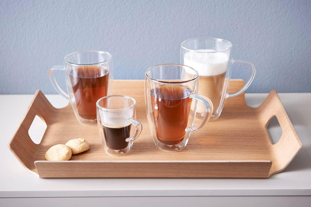 Bredemeijer doppelwandige Tee Kaffee Gläser Set 320 ml 2-teilig