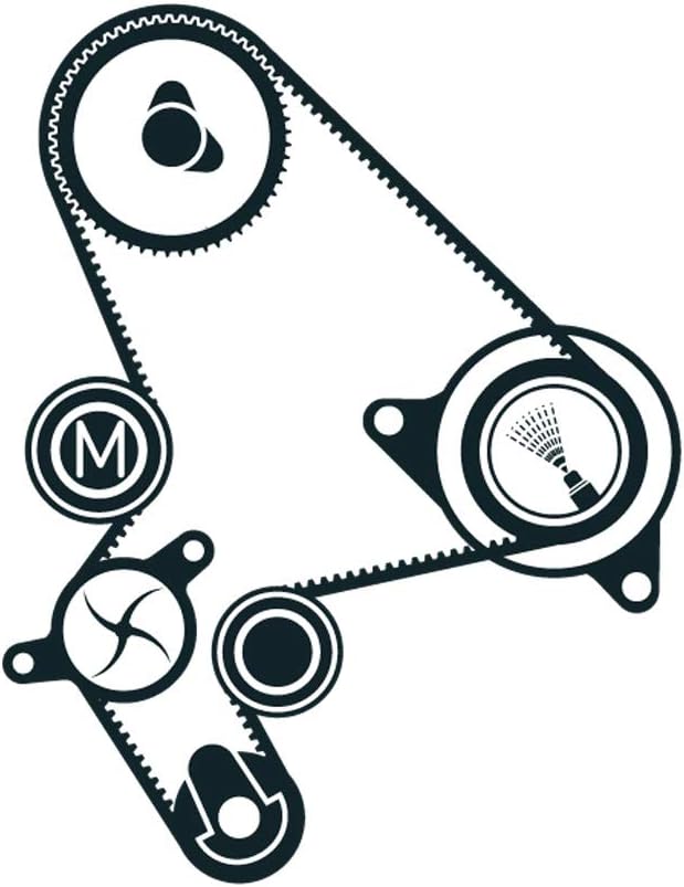 SKF VKMC 03265 Spannrollensatz inkl. Wasserpumpe