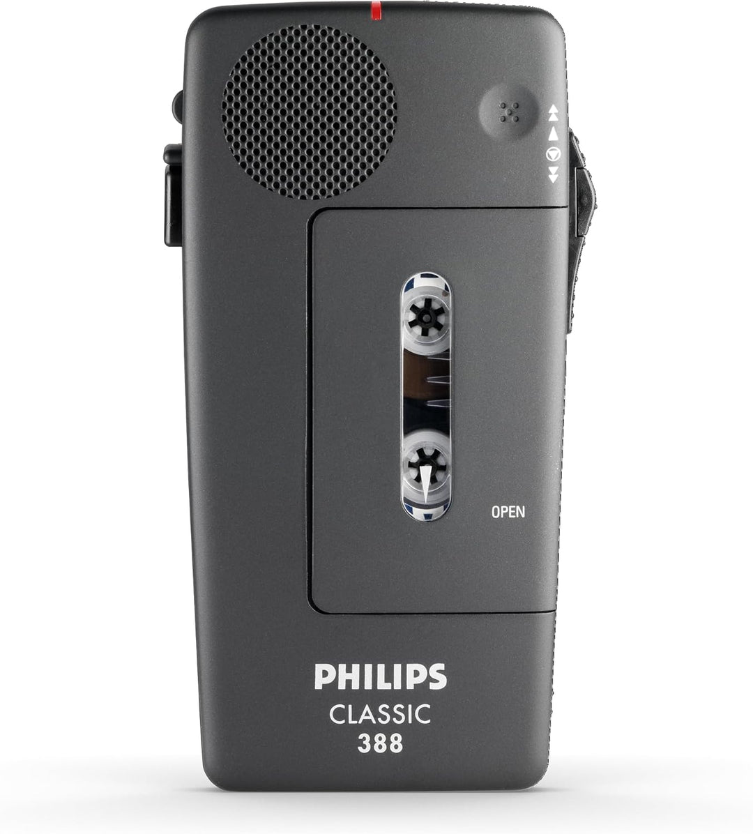Philips LFH0064 Pocket Memo Diktier- und Wiedergabe Set Mini-Kassette, anthrazit