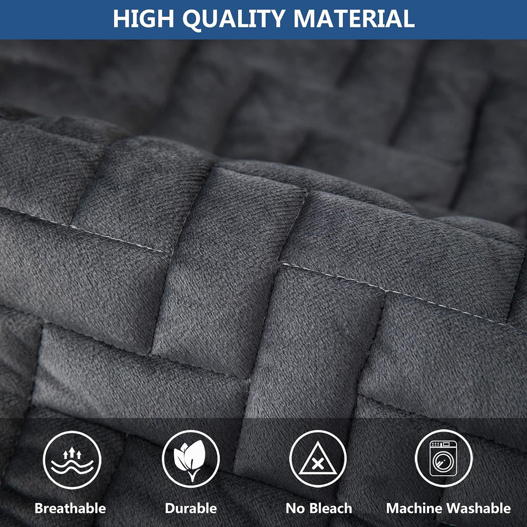 Eismodra Sofa Überzug,Sofabezug 3 Sitzer,Anti-Rutsch-Couch Überzug für L Form Sofaschoner Chaiselong
