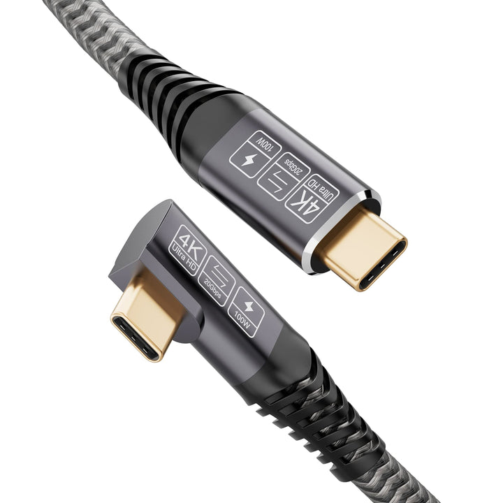 CAKOBLE USB C auf USB C Kabel 2M, 20Gbps USB C 3.2 USB 3.2 Gen2 Ladekabel USB C 4K@60Hz Videoübertra