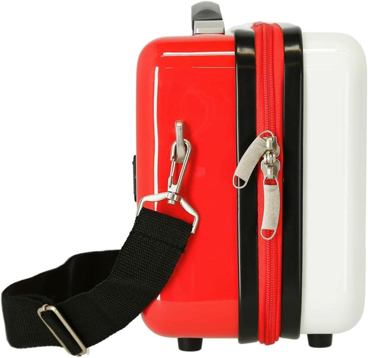 Disney Minnie Diva Kulturbeutel, anpassbar, mit Umhängetasche, mehrfarbig, 29 x 21 x 15 cm, ABS, 9,1