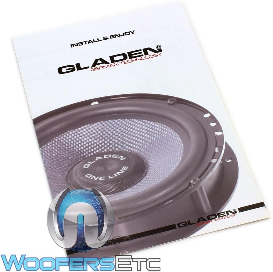 Gladen ONE 165 BMW 3er E46–2-Wege 16,5 cm
