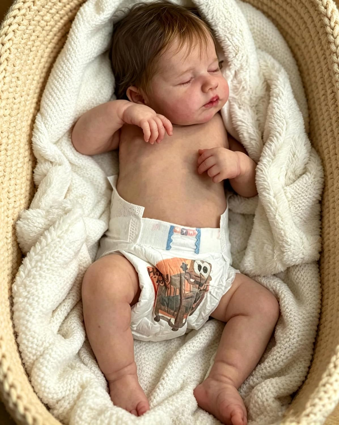 Zero pam Reborn Baby Vollsilikon Lebensecht, Silikon Baby Mädchen-48CM Lebensechte Babypuppen Wie Ec