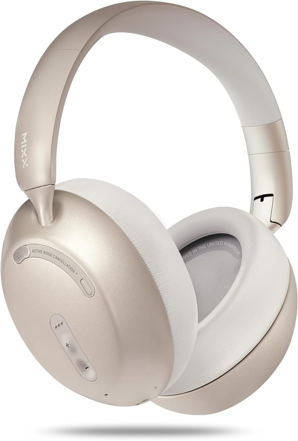 Mixx StreamQ D3 Over Ear ANC Wireless Kopfhörer Schwarz (Sand), sand