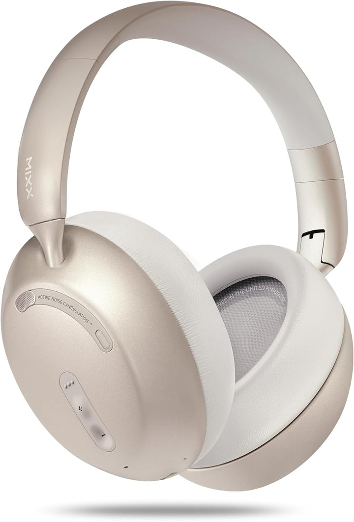 Mixx StreamQ D3 Over Ear ANC Wireless Kopfhörer Schwarz (Sand), sand