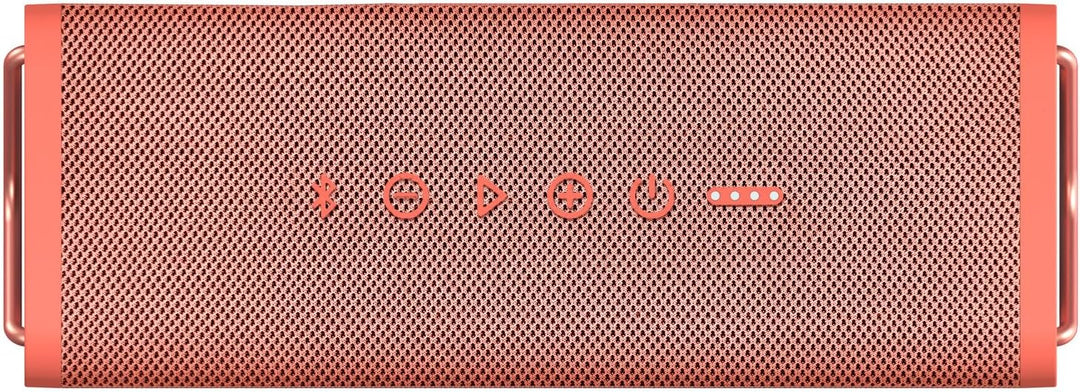 Grundig GBT Club Coral - Bluetooth Lautsprecher, Soundbox, Bass, 20 W RMS Gesamtausgangsleistung, bi
