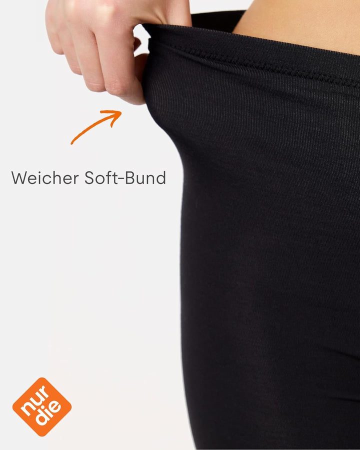 Nur Die Reibungslos Shorts Radlerhose Radler Kurze Leggings Unterziehhose Hose unter Kleid Rock Unte