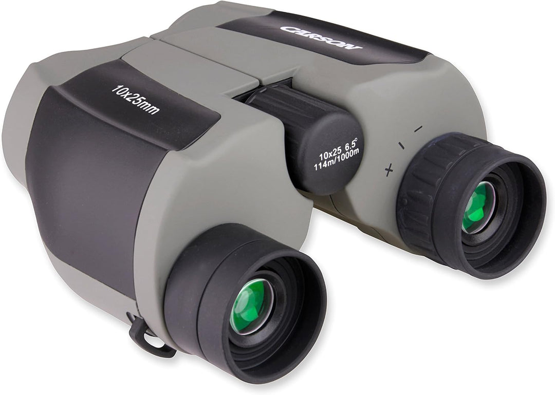 Carson ScoutPlus Sport-Fernglas, 10x25mm, kompakt und besonders handlich (JD-025) 10x25mm Compact-Si
