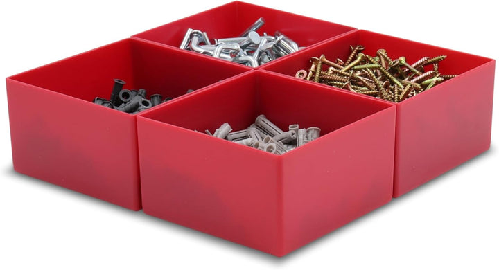 1a-TopStore 10 Stk. Einsatzkästen Einsatzboxen Schubladen-Einsatzkasten Sortierboxen, 32 Grössen, 5