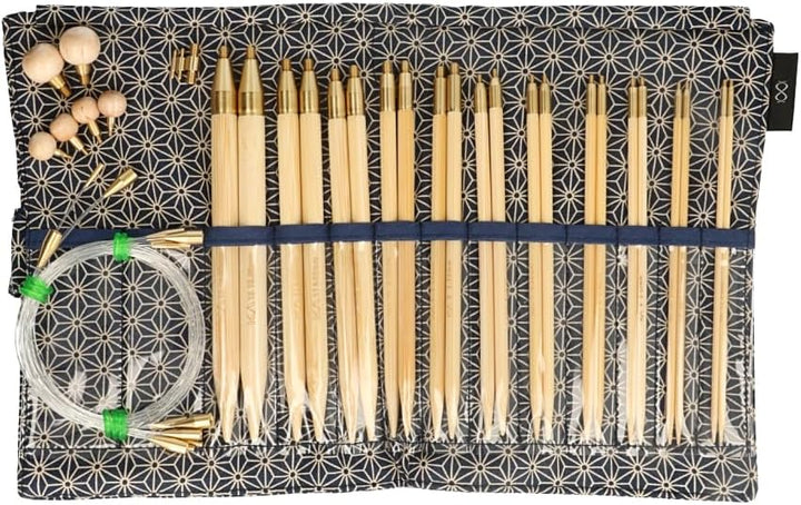 Seeknit KA57826-02 Rundstrick Set, Bamboo, Rot, Standard