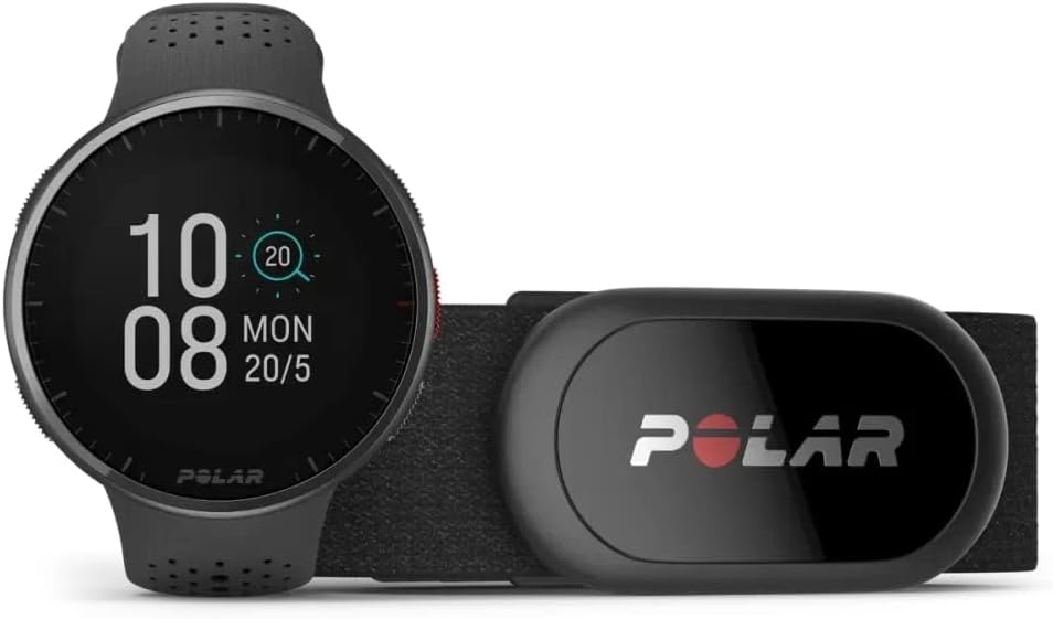 Polar Vantage V3 GPS-Sportuhr mit Herzfrequenzmessung – Erweiterte Akkulaufzeit, Offline-Karten, mit