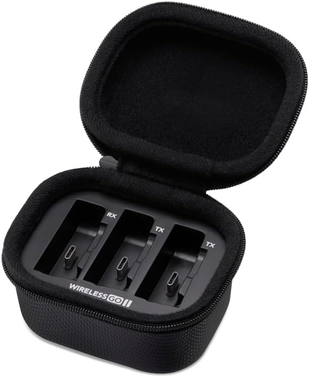 RØDE Charge Case Ladecase für den Wireless GO II, Individuell Einfarbig