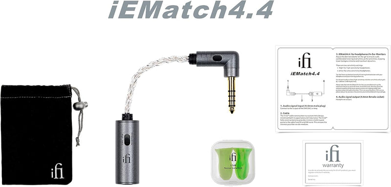 IFI iEMatch Audio Optimizer (4.4mm), 4.4mm