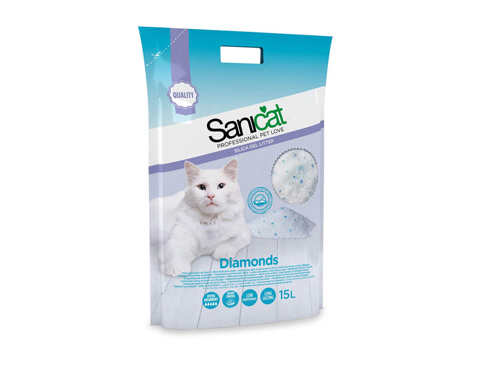 Sanicat-Diamanten 15l. hellblau, hellblau