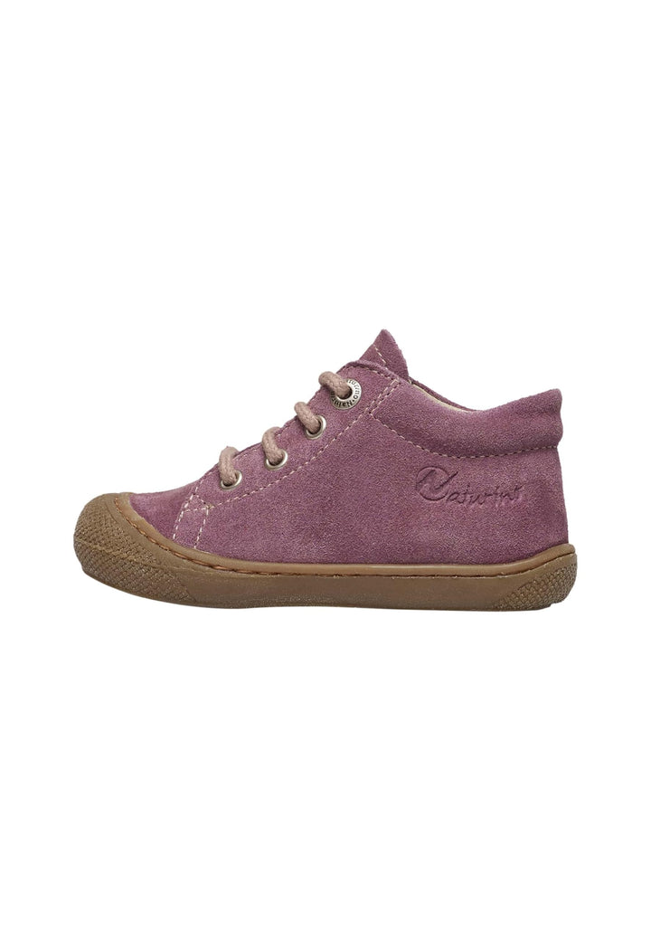 Naturino Cocoon-Lauflernschuhe aus Veloursleder 17 EU Violett, 17 EU Violett
