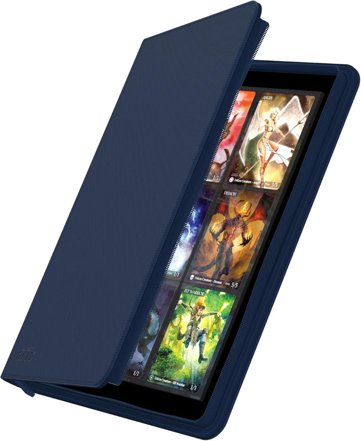 Ultimate Guard Zipfolio 360 - 18-Pocket XenoSkin Blau, Blau