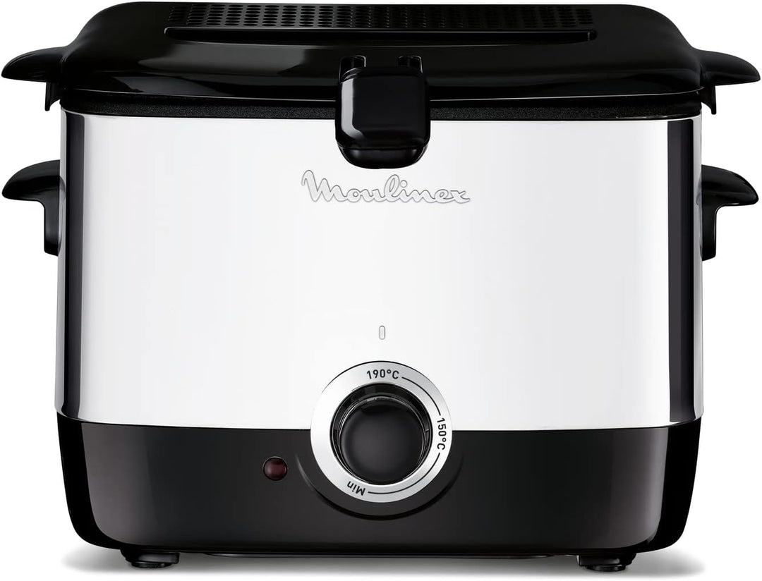 Moulinex AF220010 AF 2200 Mini 1 L, Edelstahl rostfrei, Kunststoff, 1 Liter, Silber Metallic