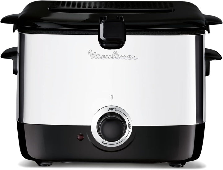 Moulinex AF220010 AF 2200 Mini 1 L, Edelstahl rostfrei, Kunststoff, 1 Liter, Silber Metallic