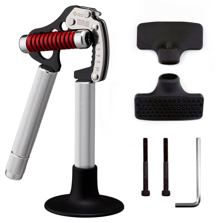 GD IRON GRIP Pinch Grip Set (Rock Climbing Grip Trainer) Grip Strength Trainer Adjustable Hand Grip
