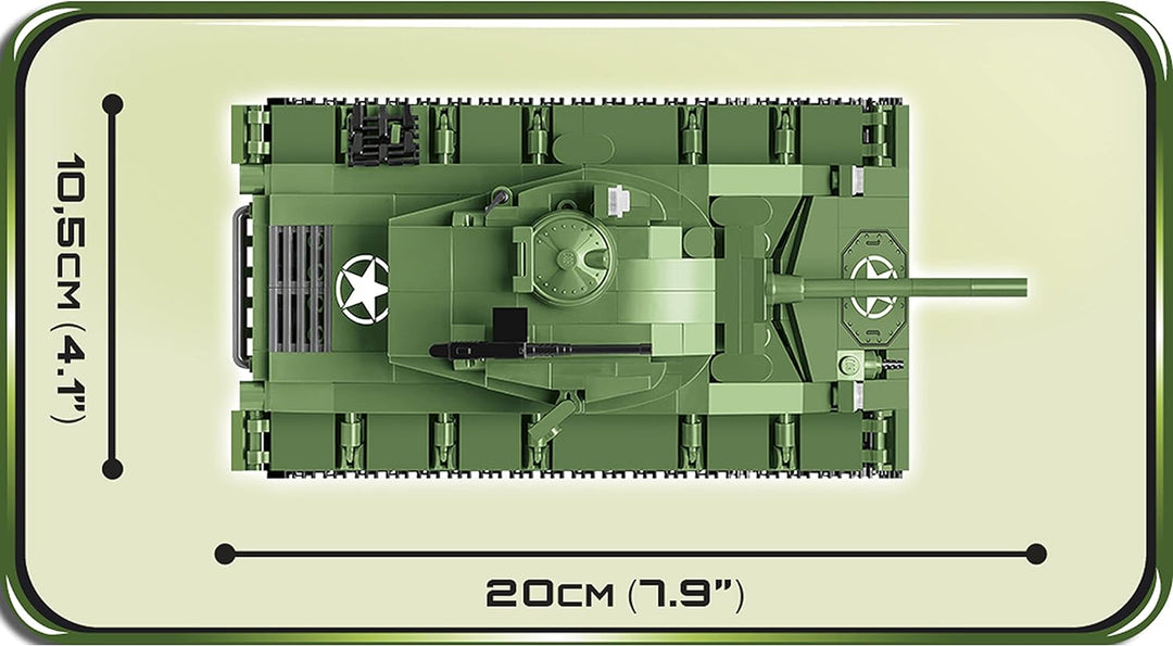 COBI 2543, Grün American Bausteine