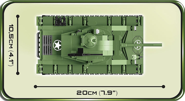 COBI 2543, Grün American Bausteine
