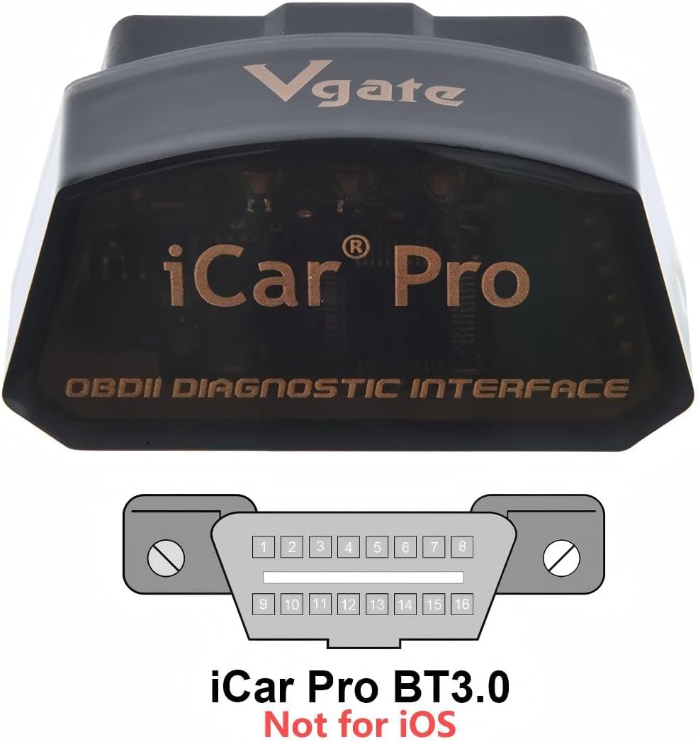 Vgate iCar Pro Bluetooth 3.0 OBD2 Codeleser OBDII Scanner Scanner Auto Fehler MIL Licht für Drehmome
