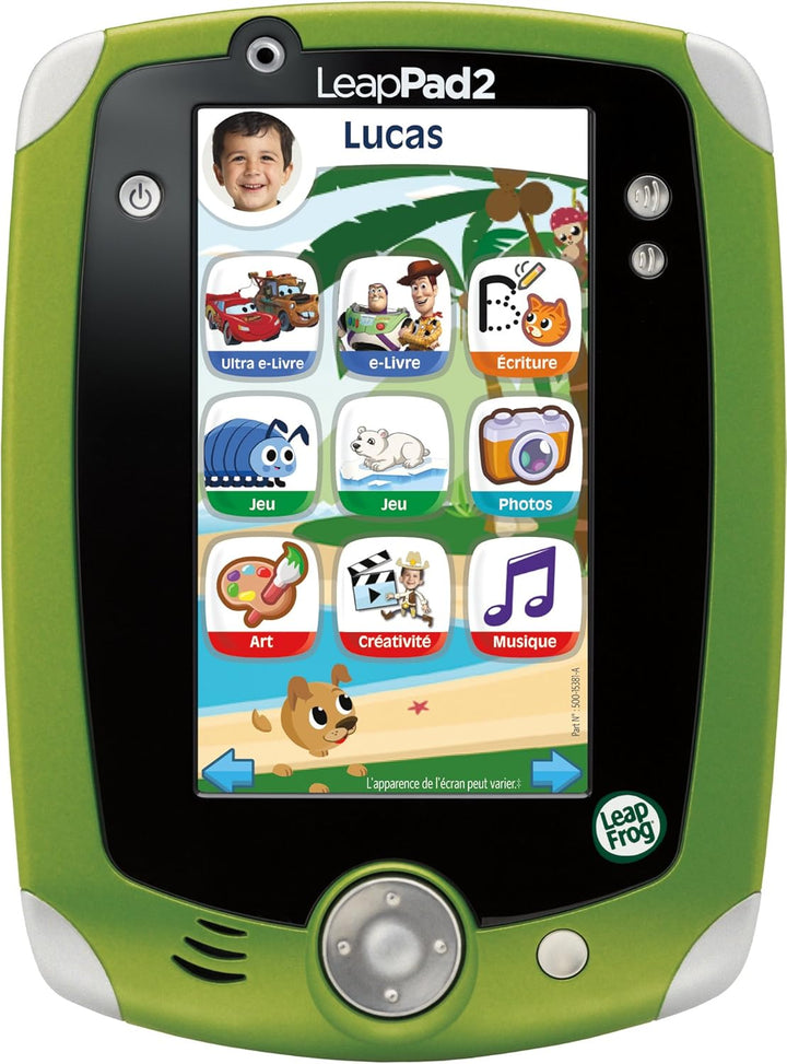LeapFrog 81450 Lernspiel – LeapPad 2 Tablet, Touchscreen, Grün