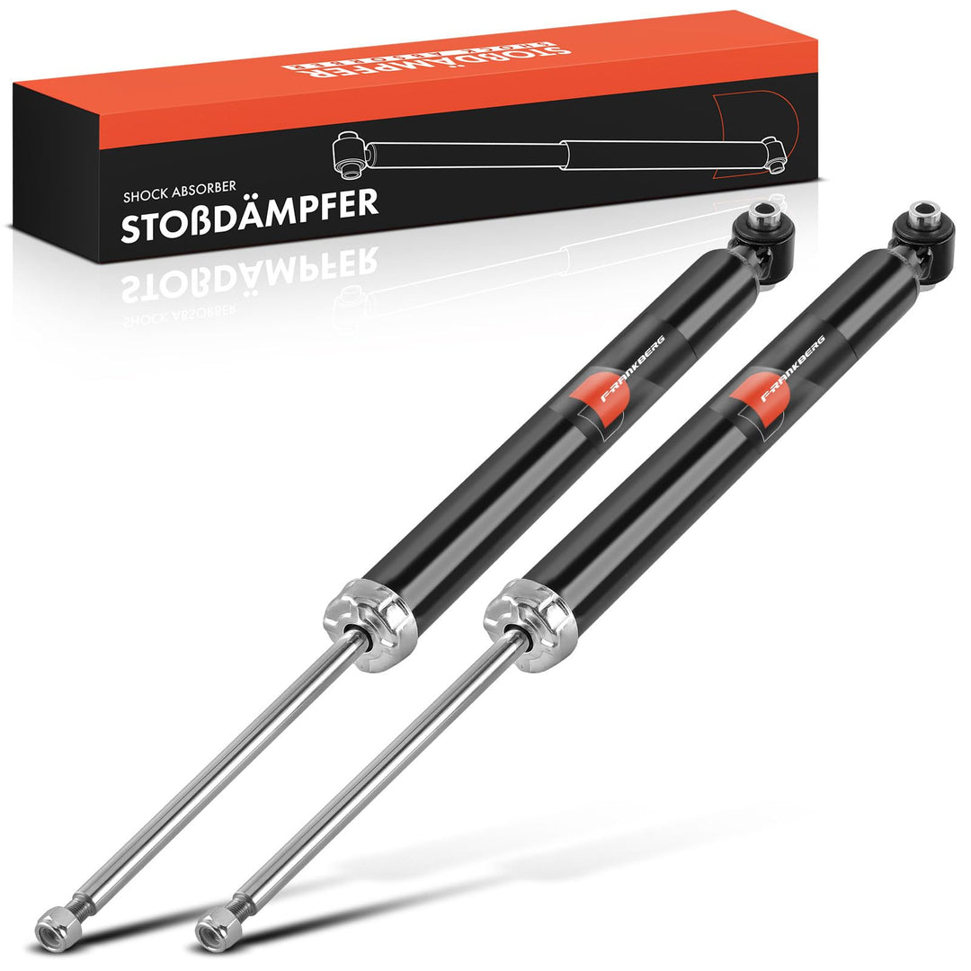 Frankberg 2x Stossdämpfer Gasdruck Hinten Kompatibel mit C-Klasse W204 C204 S204 2007-Heute E-Klasse