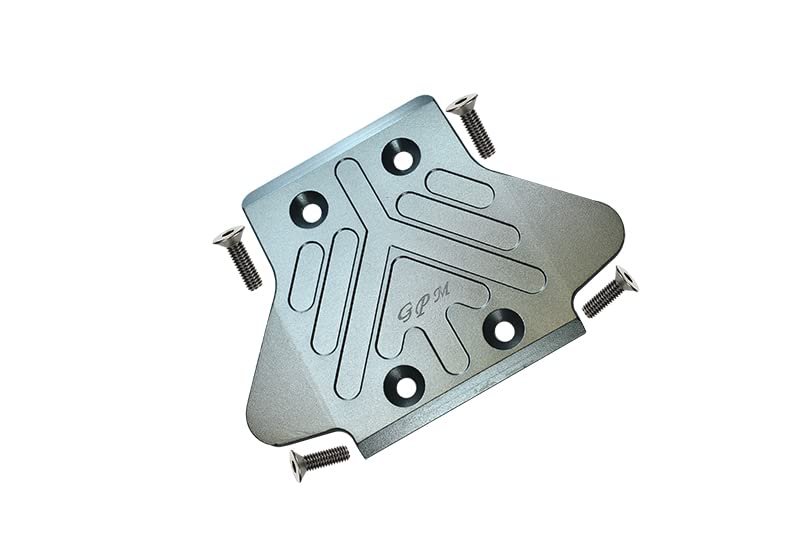 Arrma KRATON/Outcast/Notorious/SENTON 6S BLX Tuning Teile Aluminium Rear Chassis Protection Plate -