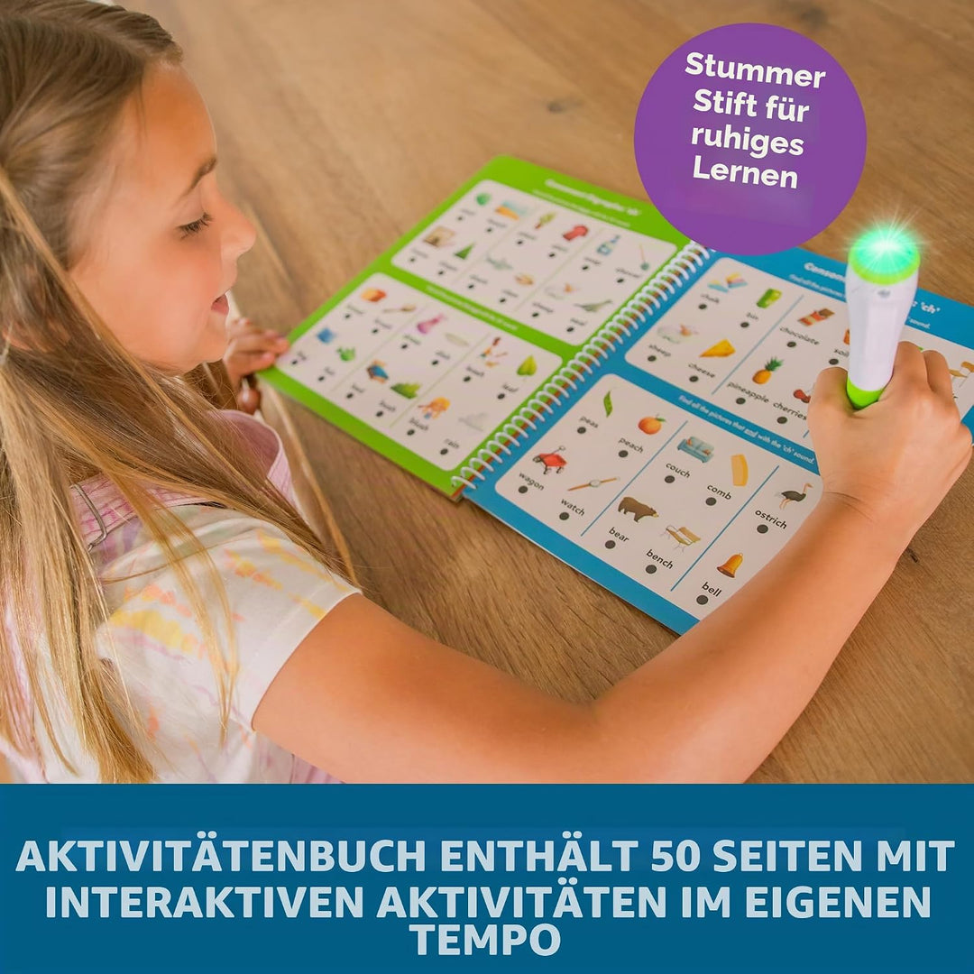 Learning Resources EI-2447 Hot Dots Wir wollen lesen Lernen, Grundschule, Aktivitätsbuch u. interakt