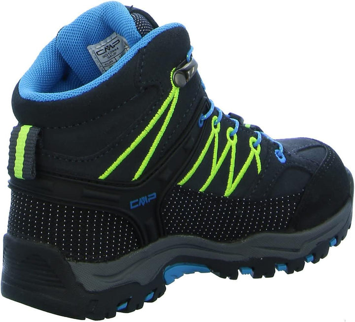 CMP Kids Rigel Mid Trekking Shoes Wp Wanderschuhe 32 EU Antracite Yellow Fluo, 32 EU Antracite Yello