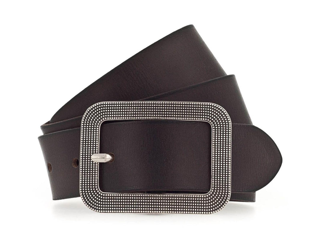 Vanzetti 40mm Leather Belt W95 Darkbrown
