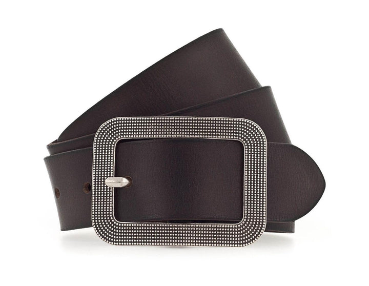 Vanzetti 40mm Leather Belt W95 Darkbrown