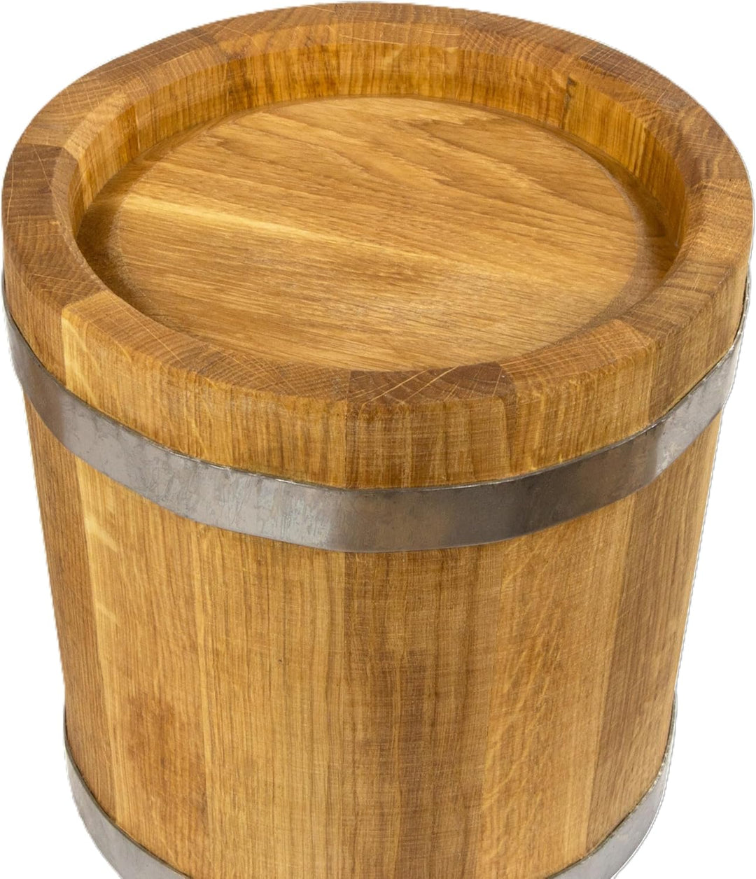 Sauerkrauttopf 30 L, Eiche, Gurkentopf, Einlegegefäss, Holzgefäss zum Einlegen für Gemüse, (Bottich)