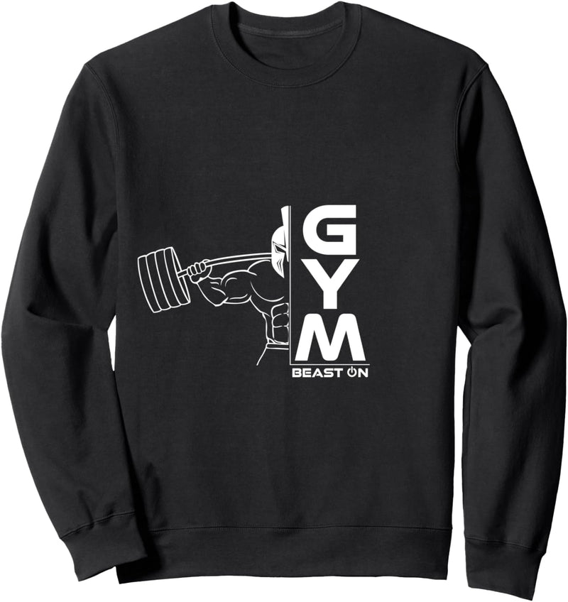 Spartaner Gladiator Fitness Sprüche Gym Motivation Training Sweatshirt