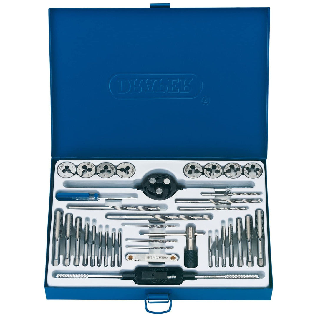 Draper 79203 Gewindebohrer- und Schneideisen-Satz, 37-teilig 37 Piece, 37 Piece