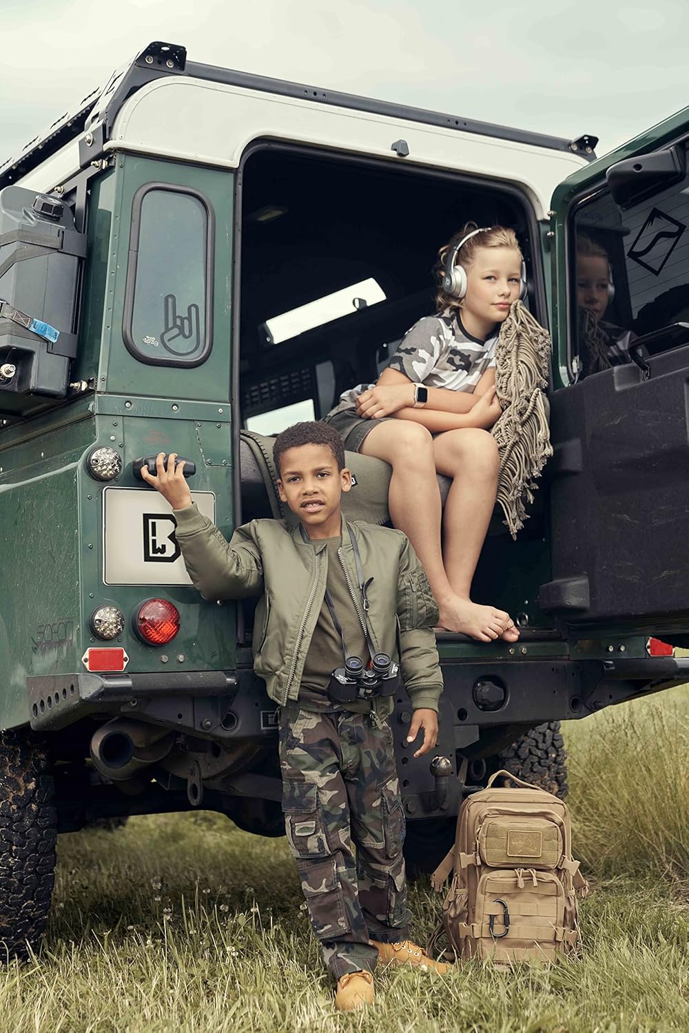 Brandit Kids US Cooper backpack olive normal Olive, normal Olive